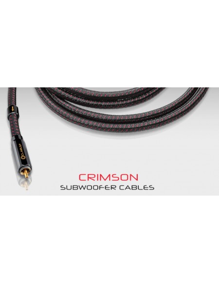 Clarus Crimson MKII – Cablu RCA Subwoofer (Single-Ended, mono)