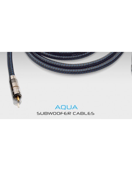 Clarus Aqua MKII – Cablu RCA Subwoofer (Single-Ended, mono)